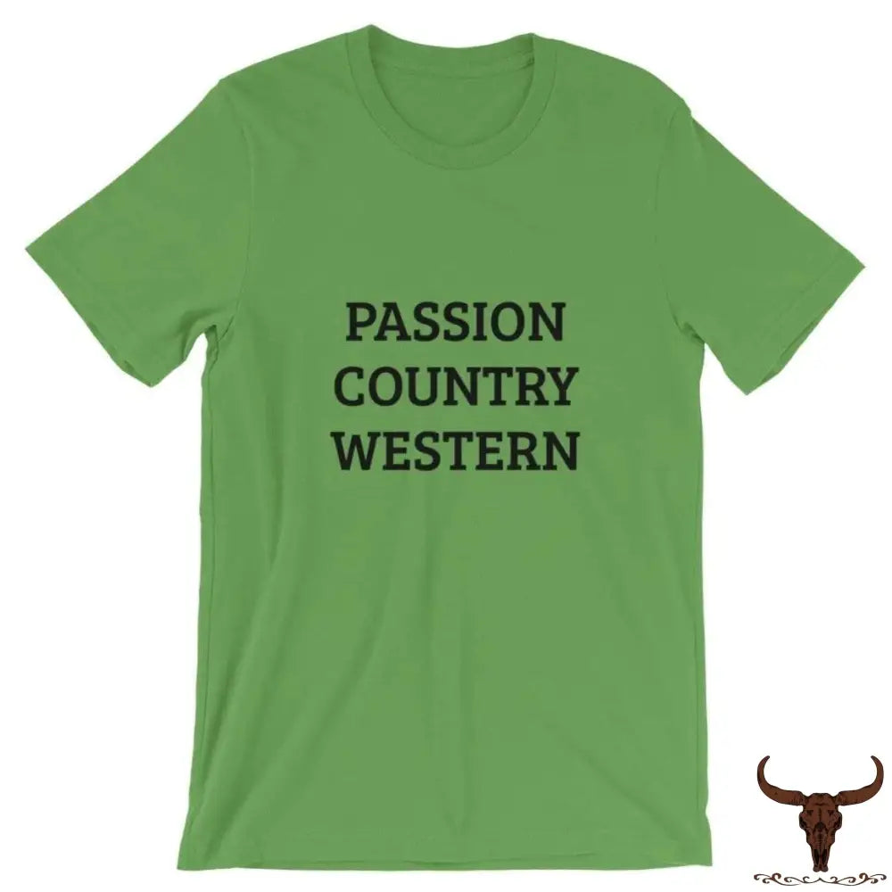 Aanpasbaar Westelijk Unisex T-Shirt Groente / S