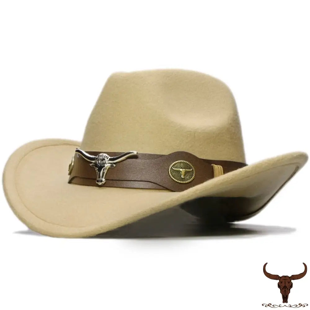 Rodeo-Cowboyhoed Beige