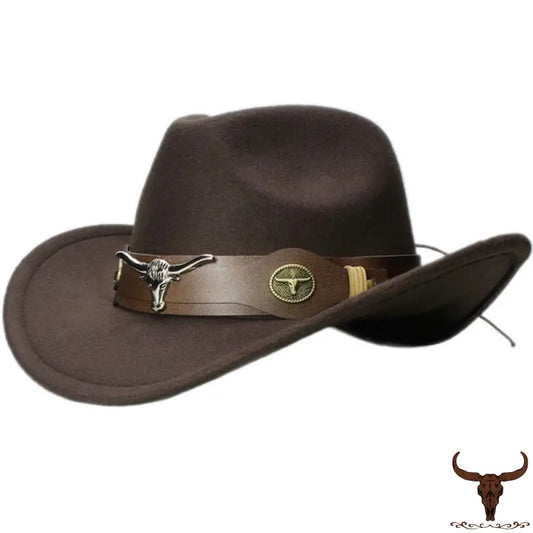 Rodeo-Cowboyhoed Bruin
