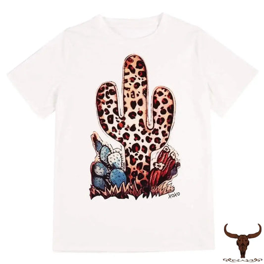 Westerse Wilde Cactus T-Shirt S